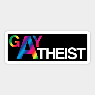 Gaytheist Sticker